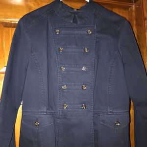 Navy blue army looking jacket